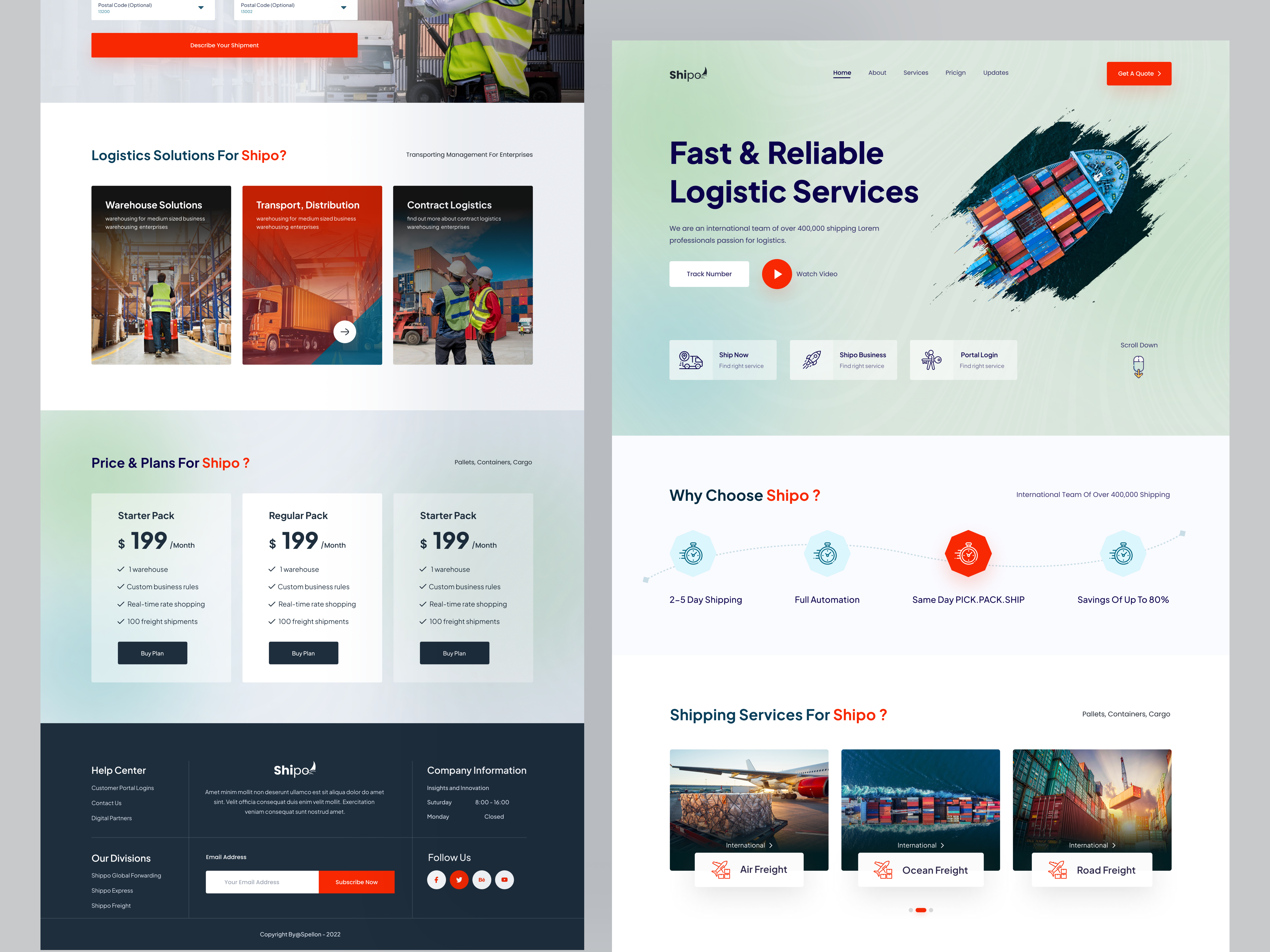 Landing Page Template